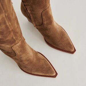 RAJ BOOTS BROWN SUEDE